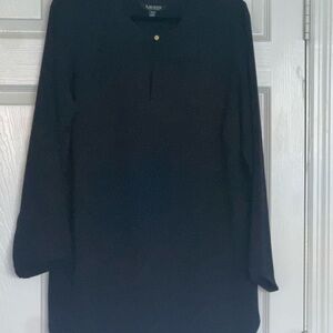 Lauren by Ralph Lauren Navy Blue Shirt